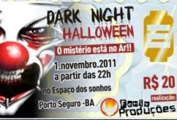 panfleto Dark Night Halloween