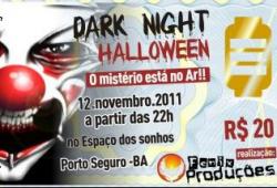 panfleto Dark Night Halloween