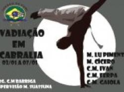 panfleto Encontro de capoeira cordo de ouro