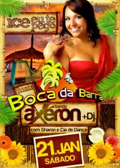 panfleto Luau Boca da Barra