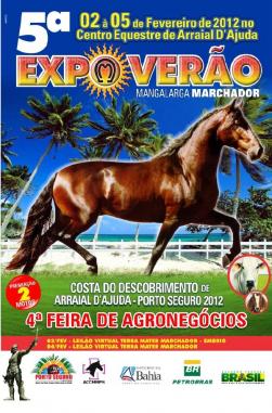 panfleto V Expo Vero do Mangalarga Marchador