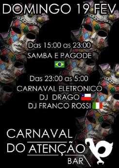 panfleto Carnaval do Ateno