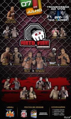 panfleto Porto Fight Championship
