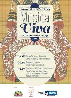 panfleto Msica Viva - 100 anos de Luiz Gonzaga