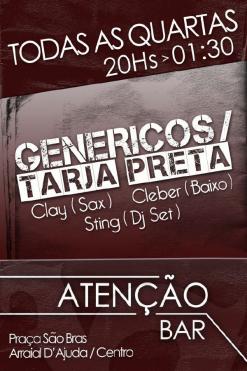 panfleto Genericos/Tarja Preta