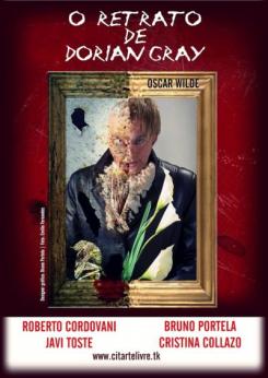 panfleto O Retrato de Dorian Gray
