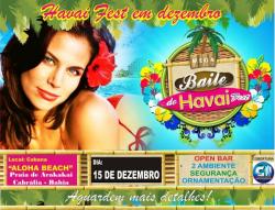 panfleto Mega Baile do Havai Fest