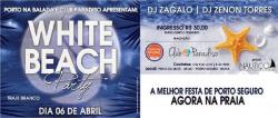 panfleto White Beach Party