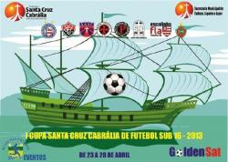 panfleto 1 Copa Santa Cruz Cabrlia de Futebol Sub-16