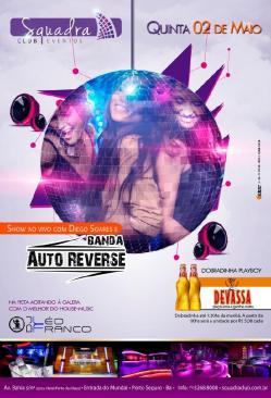 panfleto Diego Soares & Banda Autoreverse