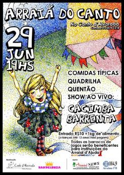 panfleto Arrai do Canto