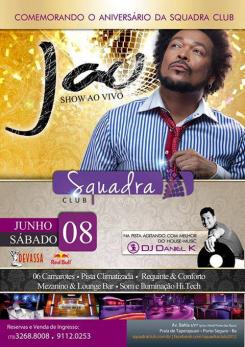 panfleto Aniversrio do Squadra c/ Ele JAU