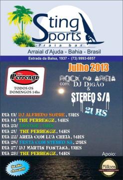 panfleto DJ Martin Fontana