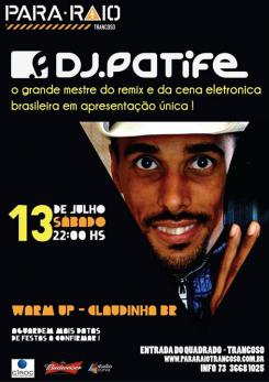 panfleto Dj Patife
