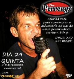 panfleto The Perrengz + 5.0 do Sting !