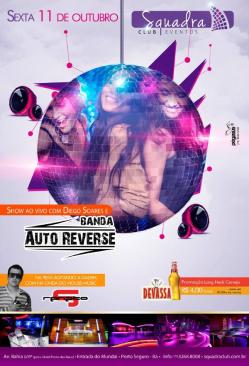 panfleto Diego Soares & Banda Auto Reverse