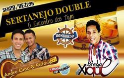 panfleto Sertanejo Double - O Encontro Dos Tops