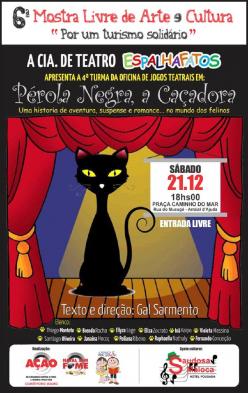 panfleto 'Prola Negra, a caadora'