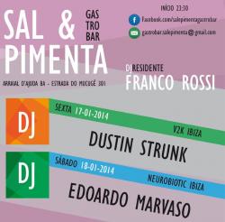 panfleto Dj Edoardo Marvaso