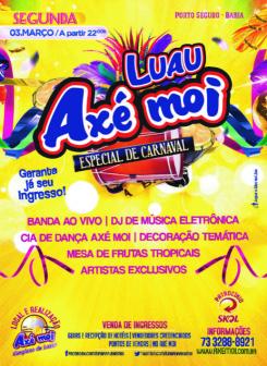 panfleto Luau Ax Moi