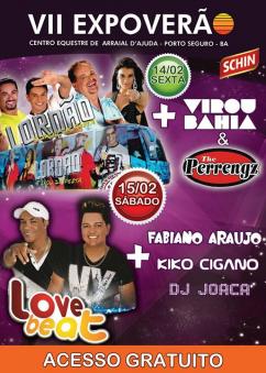 panfleto Love Beat + Fabiano Araujo + Kiko Cigano