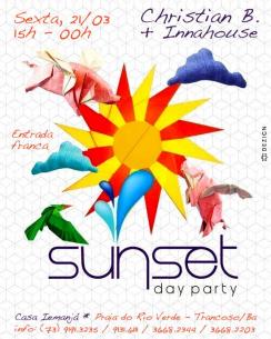 panfleto Sunset Day Party
