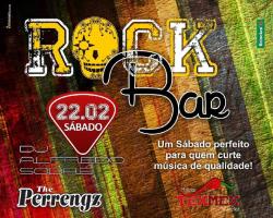 panfleto Rock Bar - The Perrengz & Dj Alfredo