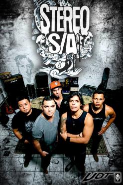 panfleto Banda Stereo S/A