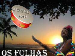 panfleto Bloco Os Folhas 