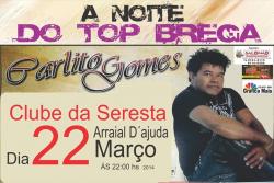 panfleto A noite do top brega