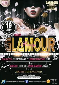 panfleto Glamour Party