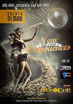 panfleto New Experiences Party 2014