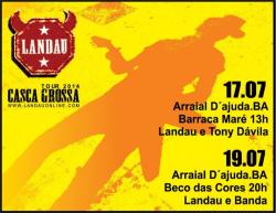 panfleto Landau e banda