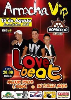 panfleto Arrocha Vip c/ Love Beat