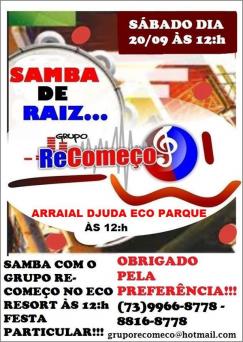 panfleto Grupo Re-Comeo