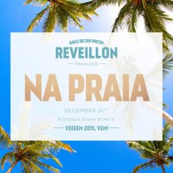 panfleto Baile do Zeh Pretim