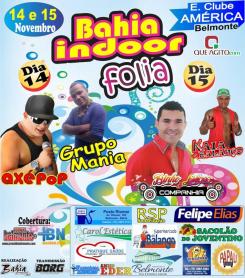 panfleto Bahia Indoor Folia