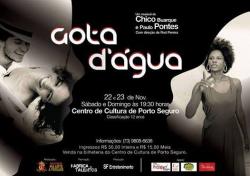 panfleto Gota d'gua, um msical de Chico Buarque