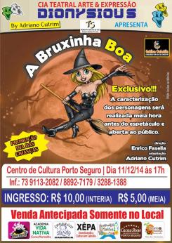 panfleto 'A Bruxinha Boa'