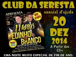 panfleto Edinho Seresteiro e Branco dos Teclados, 11 anos