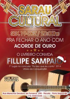 panfleto Sarau Cultural
