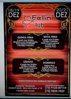 panfleto Dj Filipe Valentim