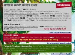 panfleto 7 edio do Arraial Cine Fest
