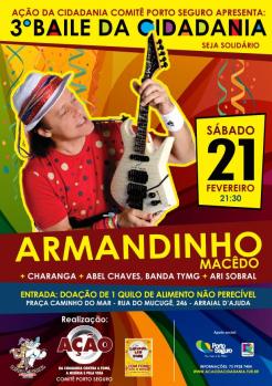 panfleto Baile da Cidadania 2015 - Armandinho Macdo