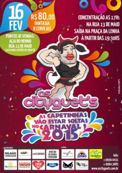 panfleto Bloco As Cityguet's