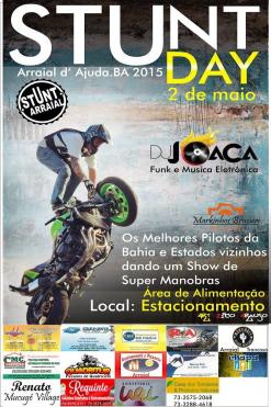 panfleto Stunt Arraial