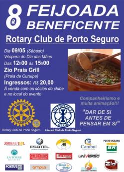 panfleto VIII Feijoada Beneficente RC de Porto Seguro
