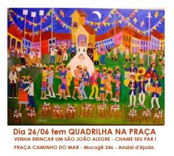 panfleto Quadrilha de So Joo