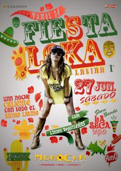 panfleto Fiesta Loka