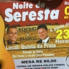 panfleto Edinho Seresteiro e Branco dos Teclados, 11 anos
